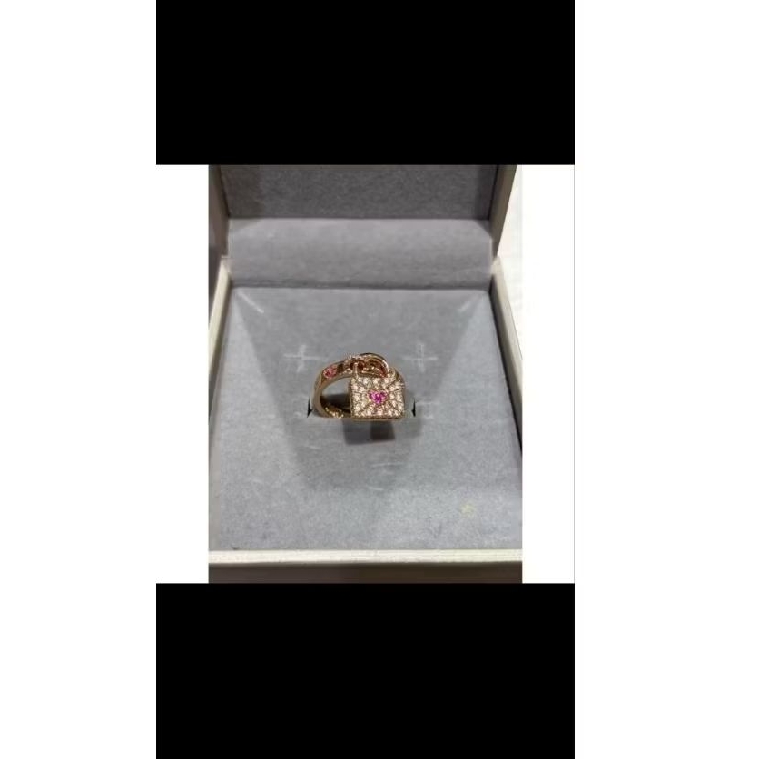 Cincin Wanita apm monaco love lock charm