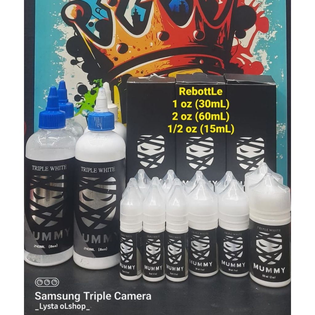 Tinta Tattoo TripLe White Mummy (Ori)