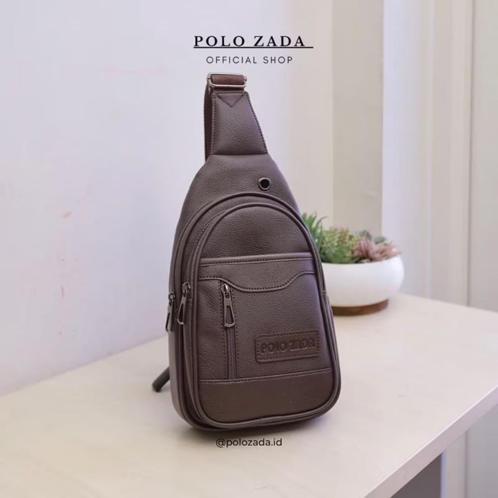 POLO Zada P932 Tas Selempang Pria Shoulder Bag Kulit Z-Z