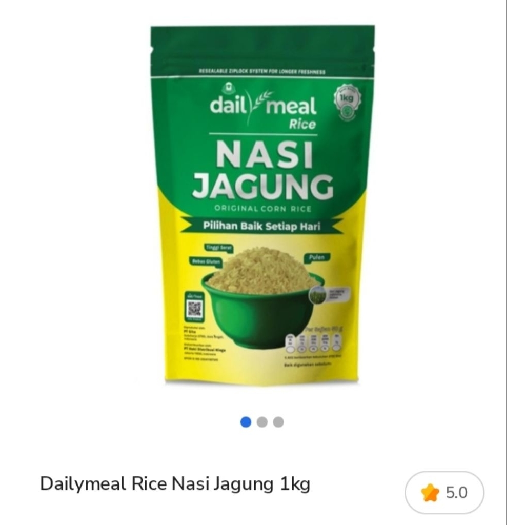 Dailymeal rice nasi jagung 1kg