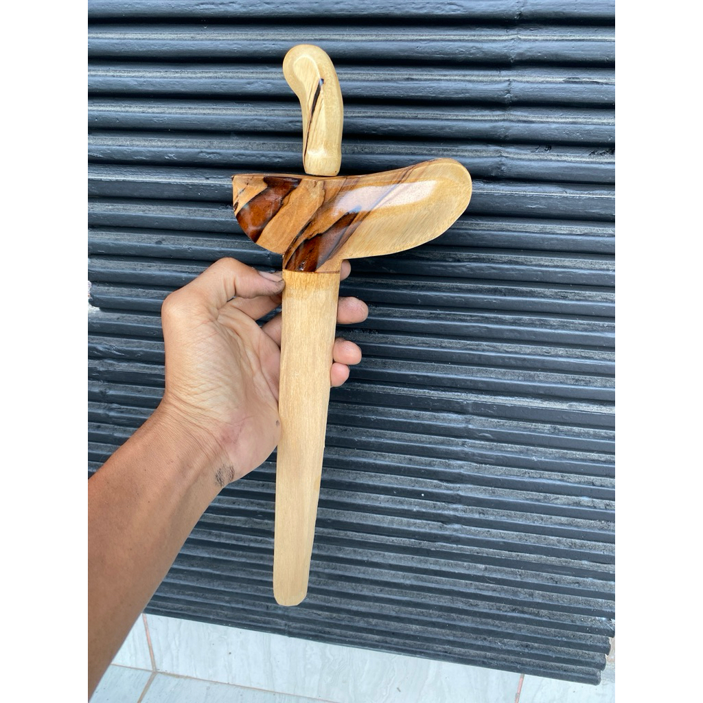 warangka patrem timo panjang 29 set deder timo