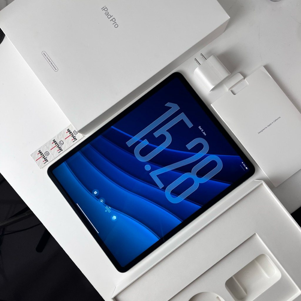 iPad Pro 2020  Gen 4 12.9 inch Wifi 128gb Spacegray Garansi Mei 2026
