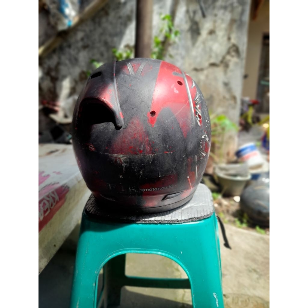 bahan helm yamaha ala arai