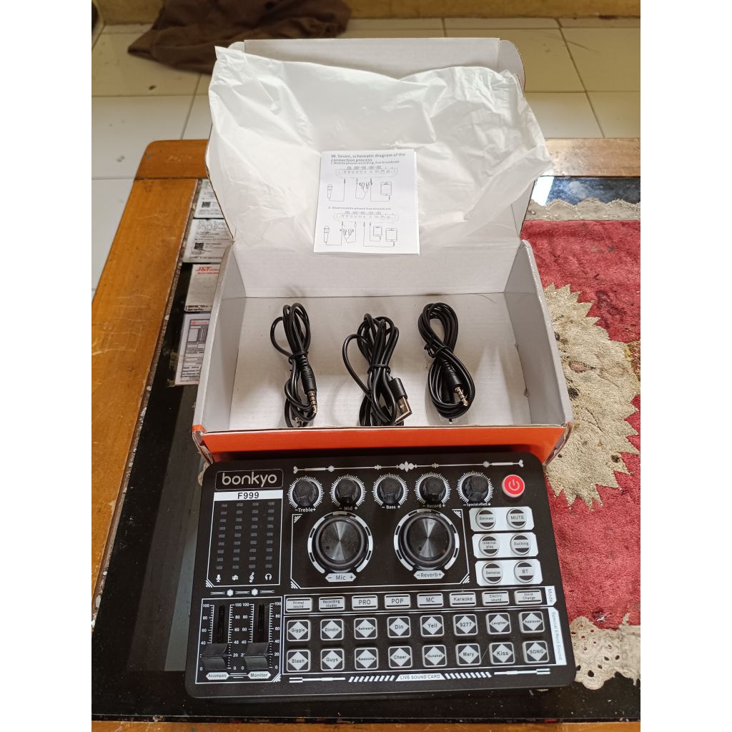 Soundcard Bonkyo F999 Black