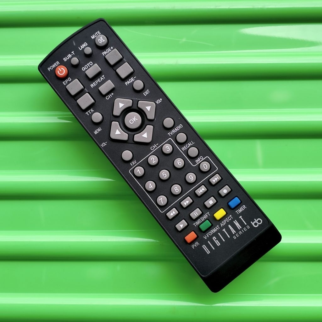 REMOTE STB LUBY T01 DIGITANT SERIES REMOT PENGGANTI SET TOP BOX LUBY DIGITANT SERIES T01 DVB T2