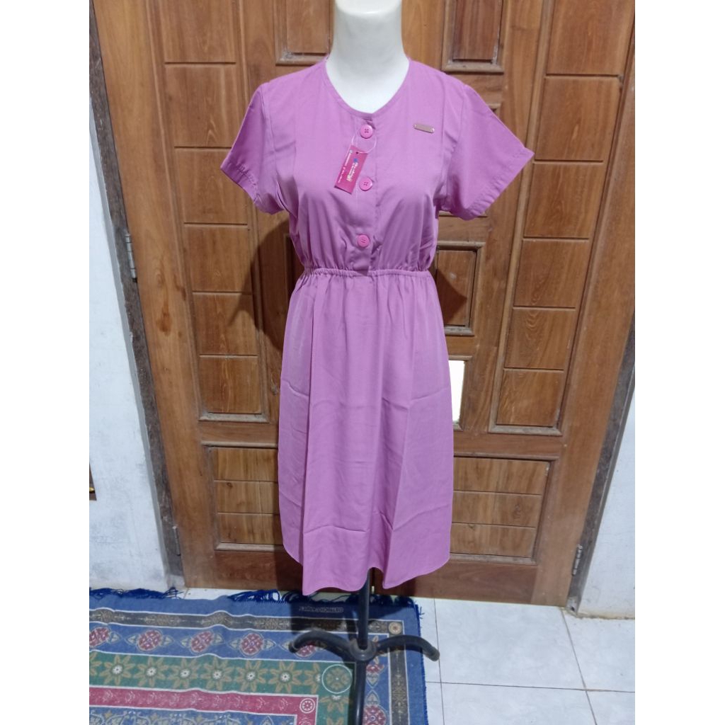 dress simple busui // dress anak katun adem // tunik simple