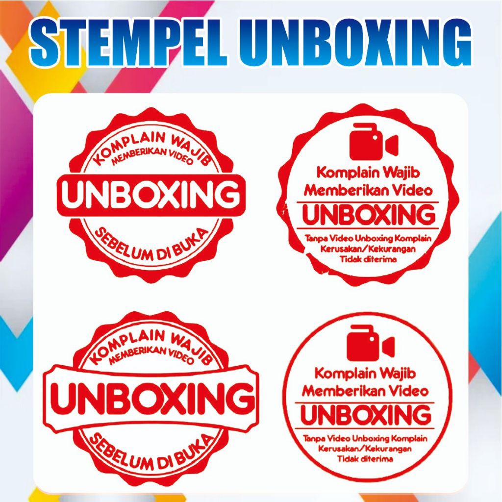 Stempel Unboxing