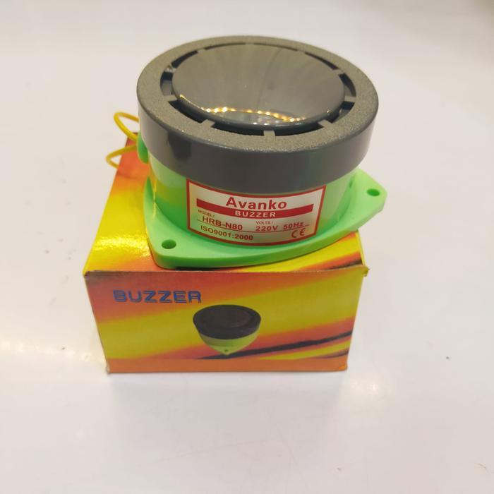 BELL LISTRIK TEET / BEL TET SEKOLAH BUZZER AC 220V AVANKO / BEL TET