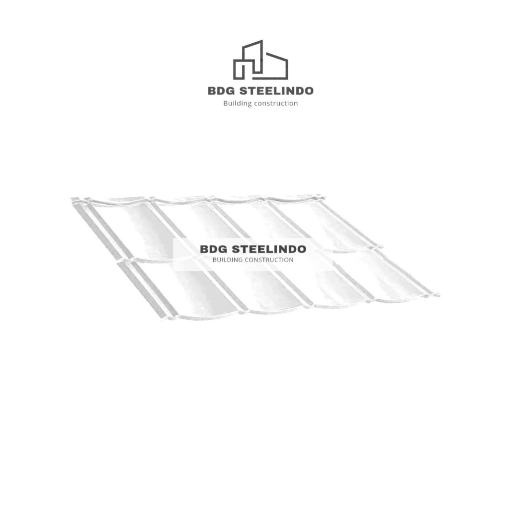 Atap Genteng Metal Transparan  2 x 4 / Genteng Fiber Bening  2x4