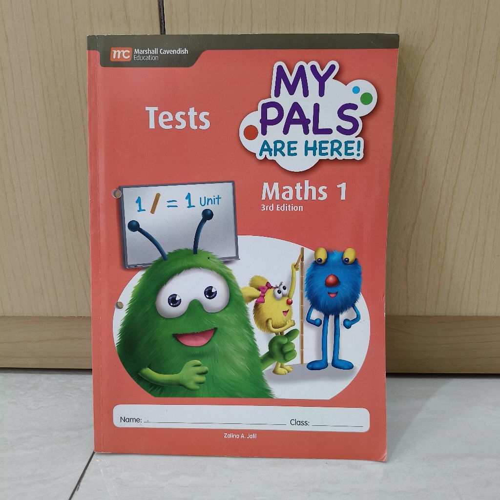 Buku Import Preloved My Pals Maths Tests 1