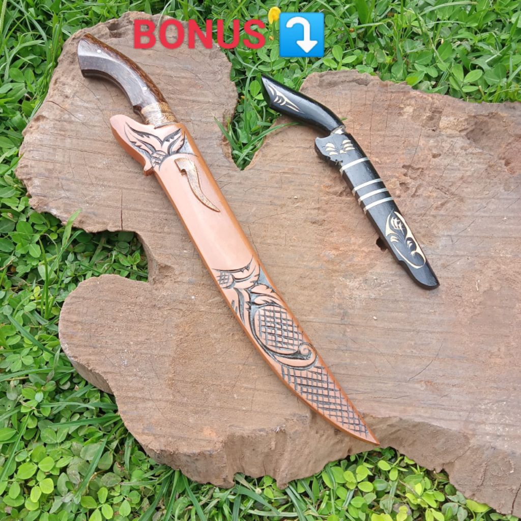 Pisau Sembelih Zambia DR KNIVES Bonus Pisau Kecil Pisau Multifungsi DR KNIVES