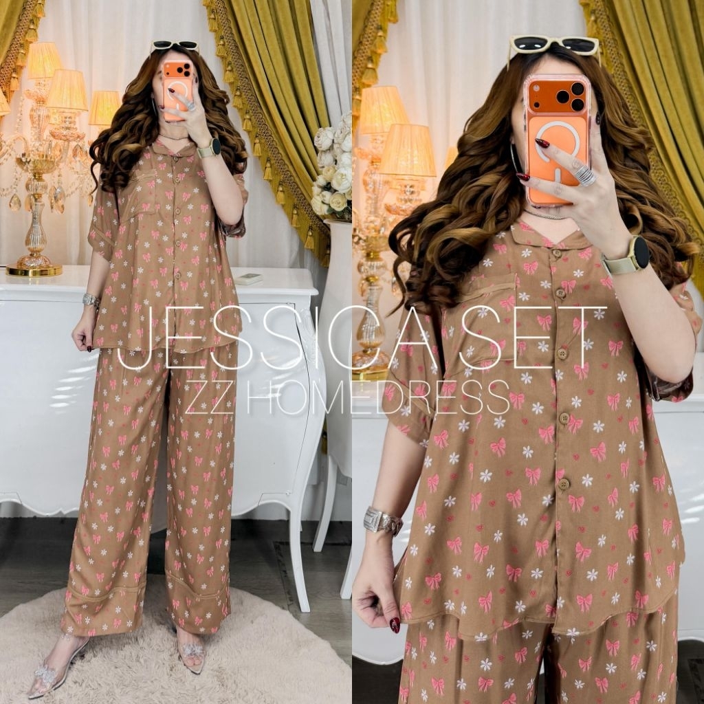 ZZ HOMEDRESS SETELAN JESSICA