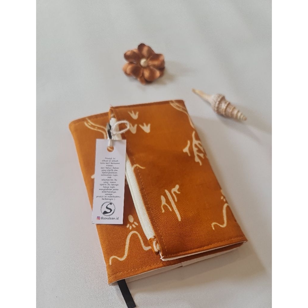 NOTEBOOK A6 + POCKET / BUKU DIARY / PLANNER / Buku Agenda / Buku Catatan / Buku Jurnal - Tuwuh Senja