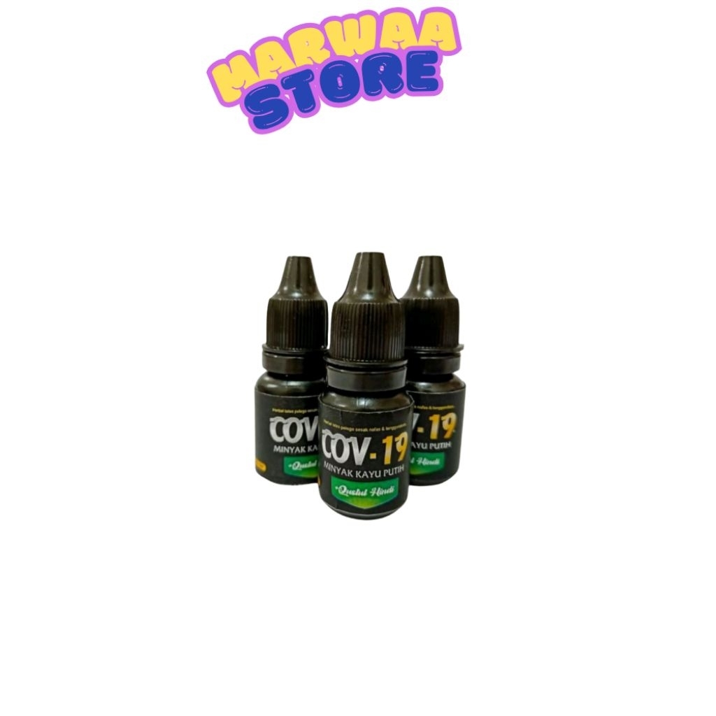 Essential Oil Covi 9 Minyak Kayu Putih Plus Qusthul Hindi Isi 10ml