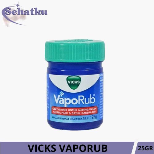 Vicks VapoRub 25 gr - Obat Oles Pereda Batuk dan Pilek