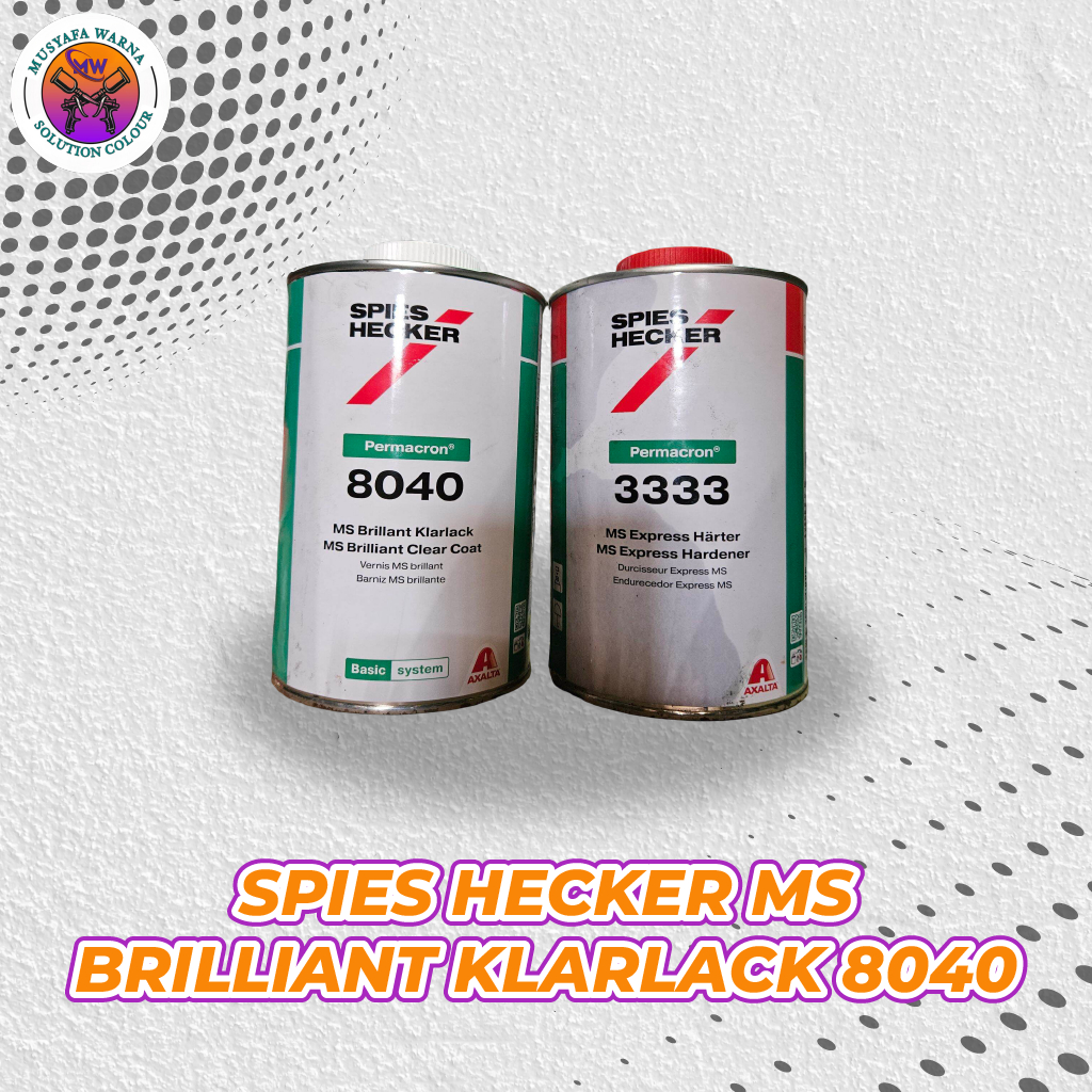 Clear Coat - Spies Hecker MS 8040