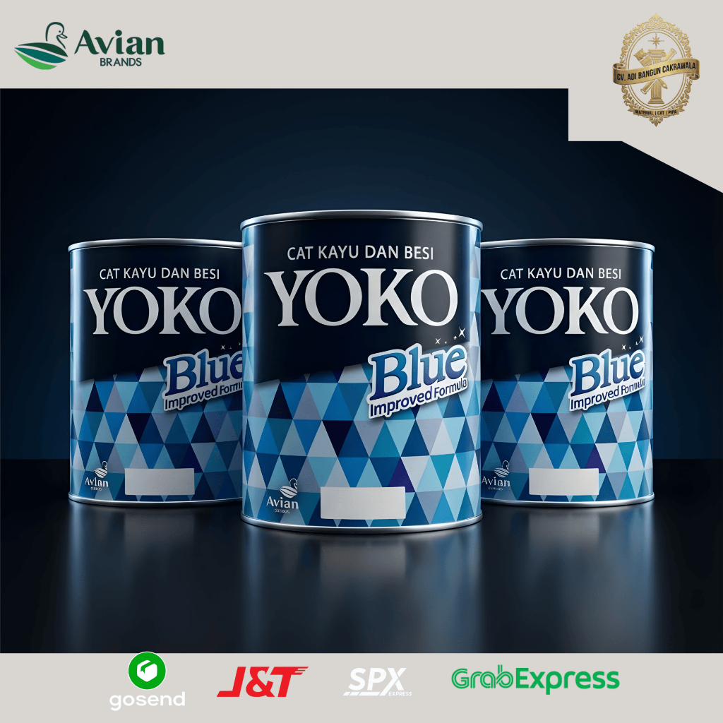 AVIAN YOKO BLUE CAT MINYAK KAYU DAN BESI 1KG
