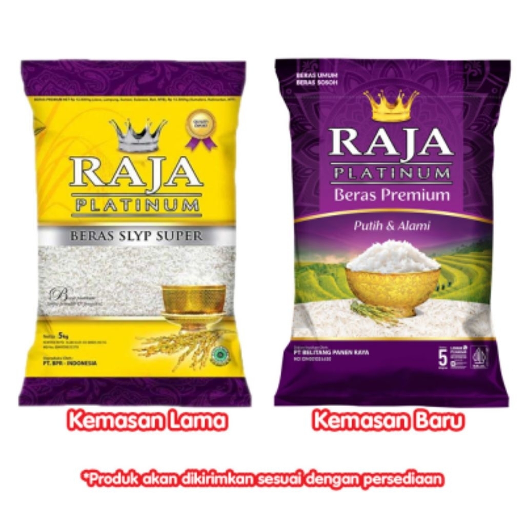 beras premium Sania 5 kg dan 2,5 kg  raja ultima raja platinum Weni asih Sania dan tanak