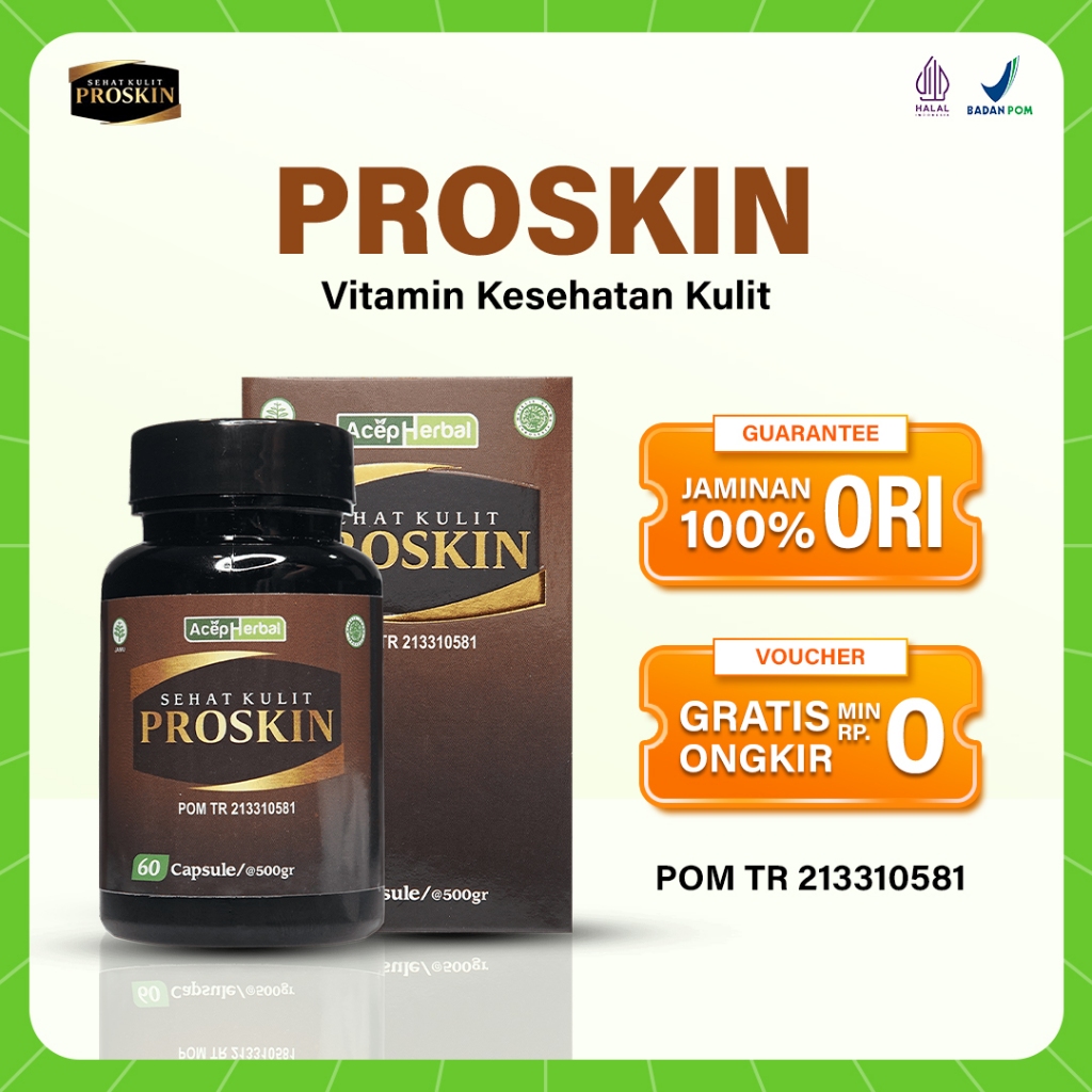 PROSKIN Obat Eksim Gatal Menahun Eksim Kering (Dermatitis Atopik) Eksim Basah Psoriasis (Kulit bersi