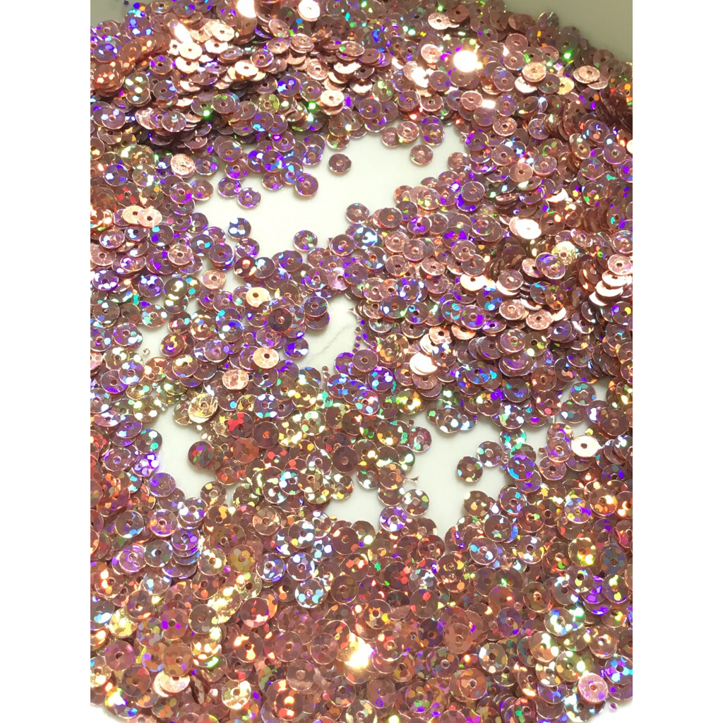 Payet Piring Datar ~ Payet Piring 4mm ~ 10 Gram