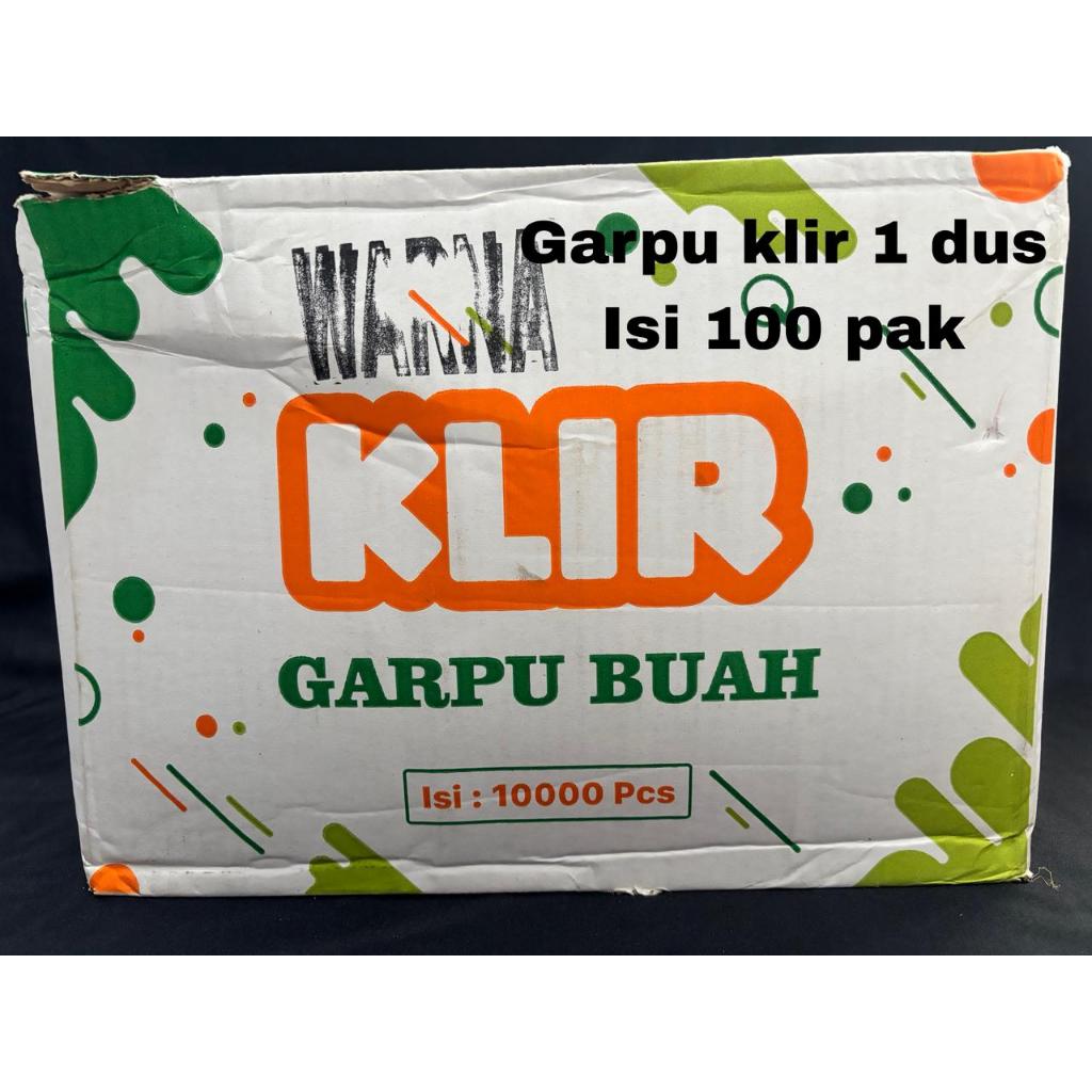 GARPU BUAH 1 DUS/GARPU KUE/ GARPU KECIL KUE TERMURAH