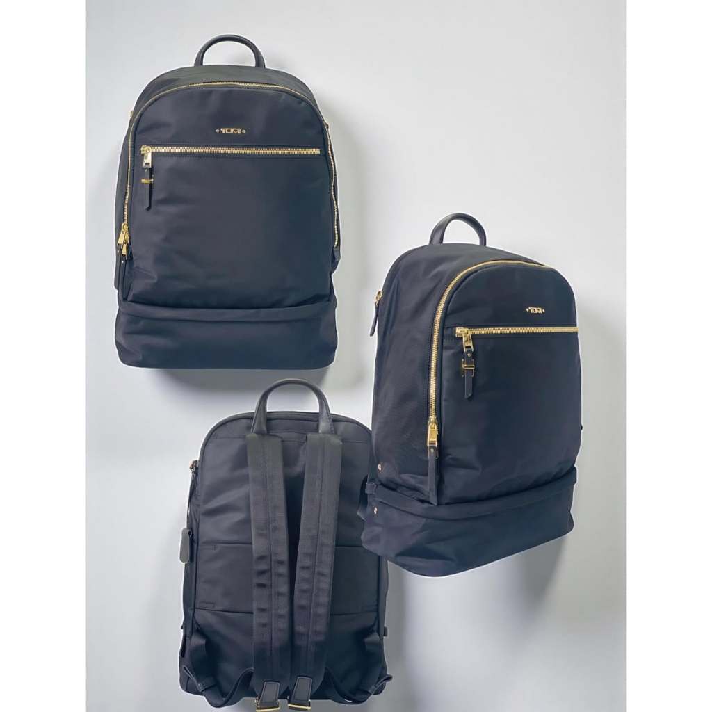 tas ransel cewek tumi black loka002  ready stock
