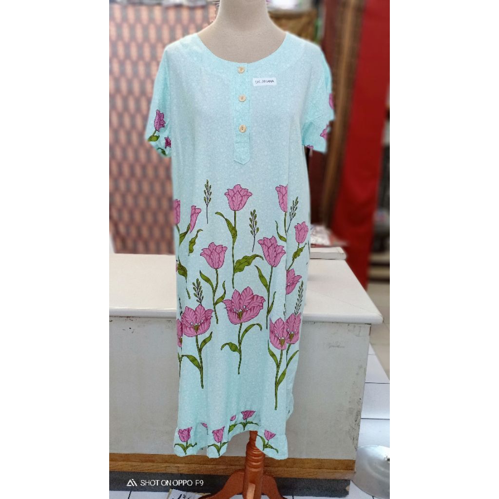 Toko bakul batik,Daster batik kancing depan