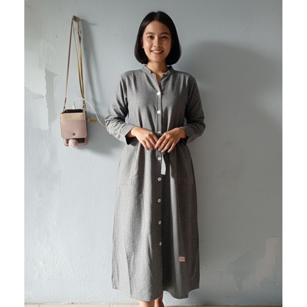 gamis katun madina
