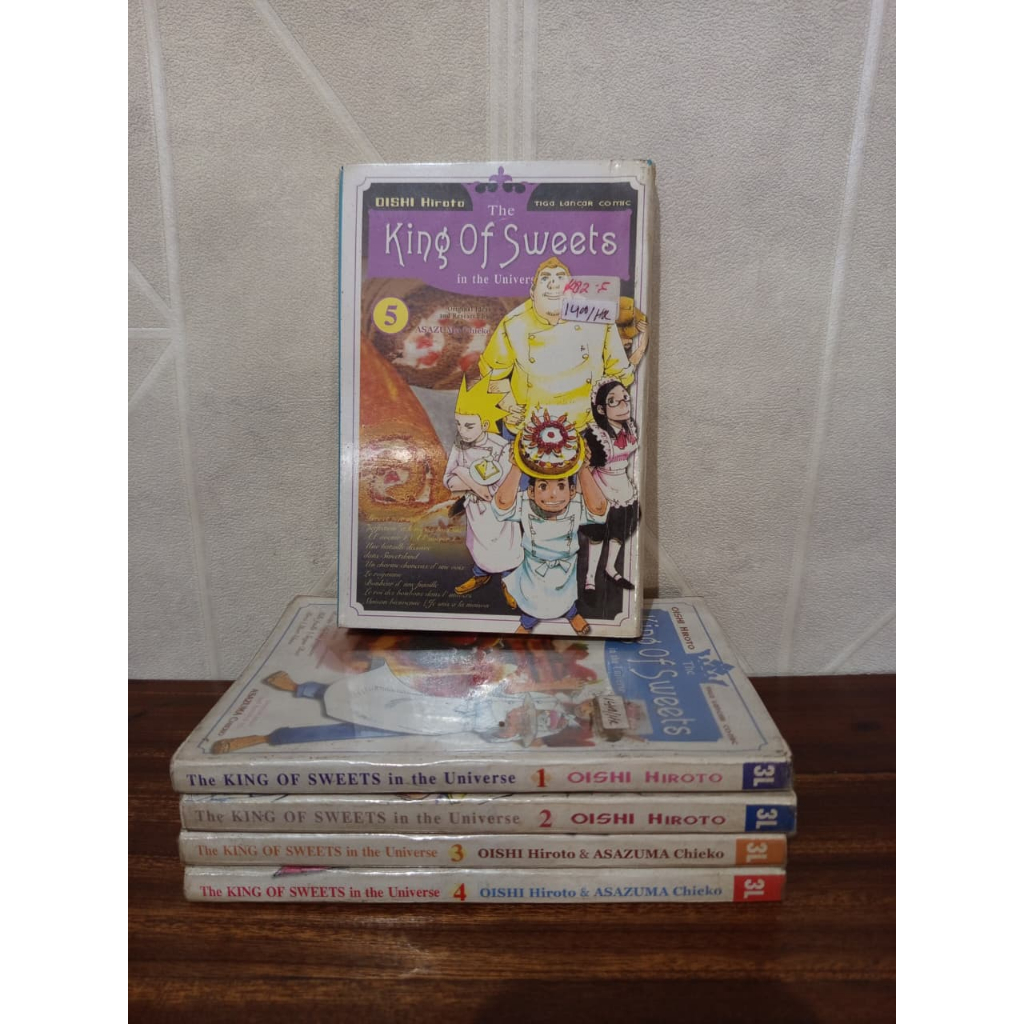 KOMIK THE KING OF SWEETS IN THE UNIVERSESERI 1-5 END/ BEKAS