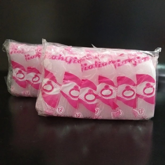 Sendok Bebek Bening Sendok Bebek Giok Sendok Makan Plastik Putih Sendok Plastik 144 pcs ( 12 lusin )