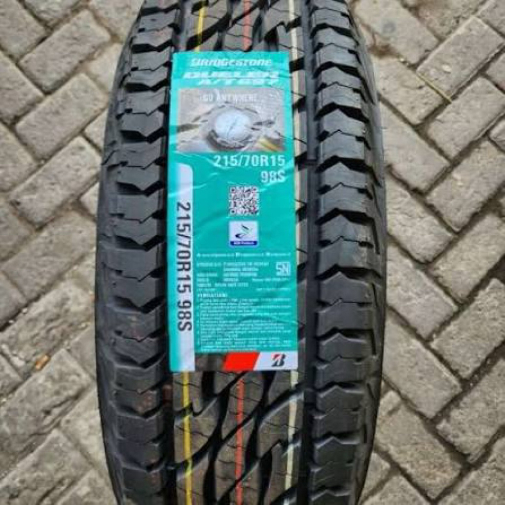 Ban Bridgestone Dueler AT 002 215/70 R15 98S Tahun 2025 – All Terrain, Tangguh & Nyaman