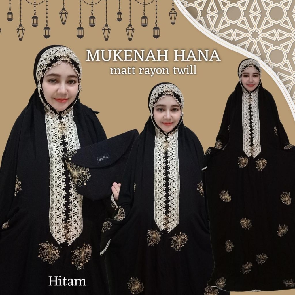 MUKENAH HANA RAYON TWILL