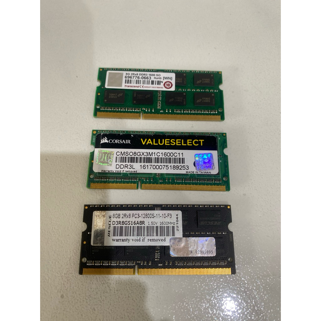 Ram Sodim DDR3 L 8gb 12800
