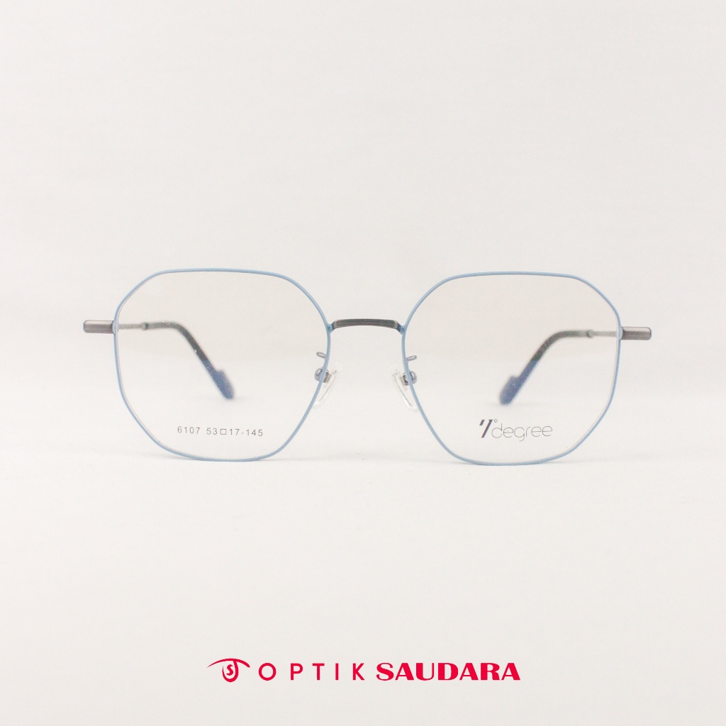 Optik Saudara - Frame 7 Degree - Kacamata Wanita Model Kotak Fashionable F SD6107 C5 53