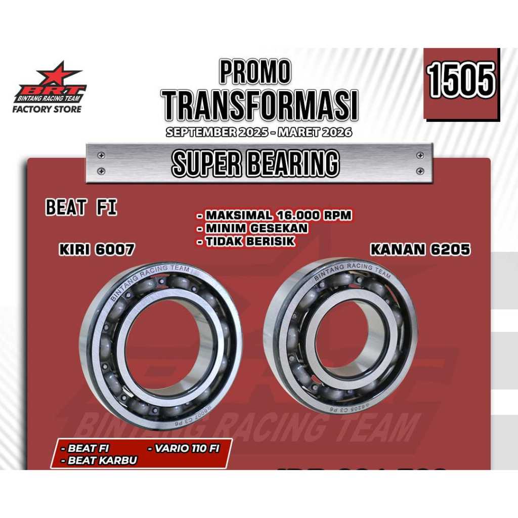 BEARING KRUK AS LAHER KRUK AS BRT C3 HIGH SPEED BEAT KARBU BEAT FI