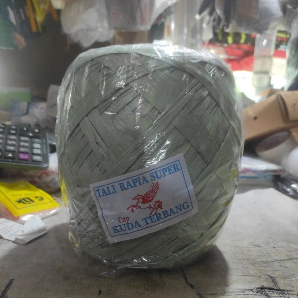 tali rafia 1 kg, tali plastik rafia 1kg
