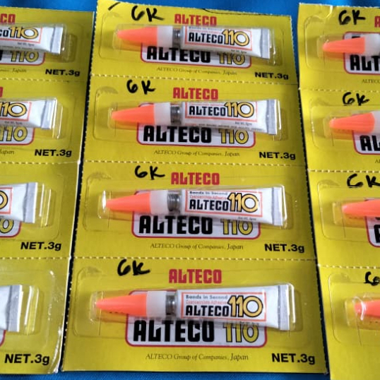 Lem Super Glue Alteco 3 Gram - Rekat Kuat, Aman, Praktis