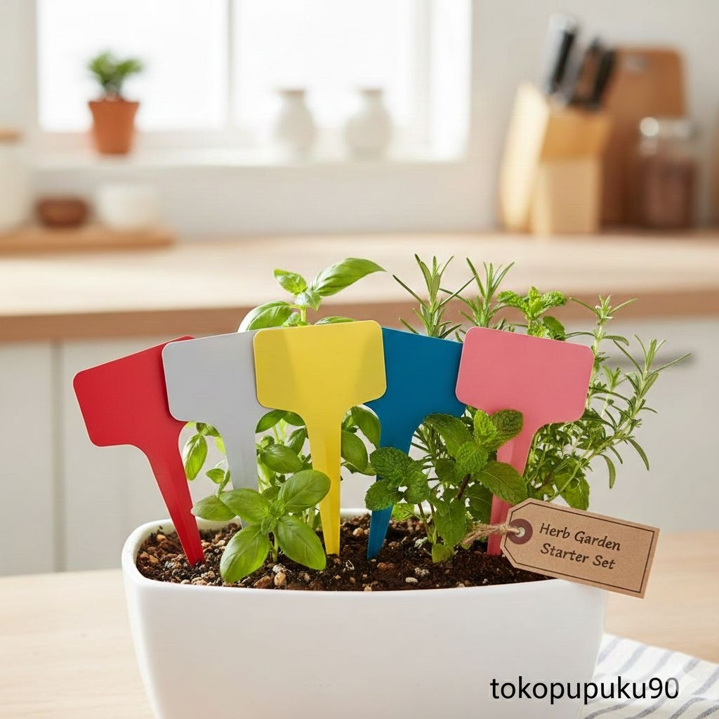 Label Tancap Penanda Tanaman Hias | Tag name tanaman | lebih tanaman harga satuan