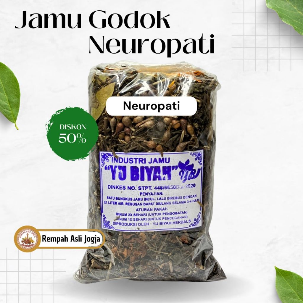 Jamu Godok Neuropati | Obat Kebas Tangan dan Kaki | Jamu Godok Herbal Neuropati Paling Ampuh