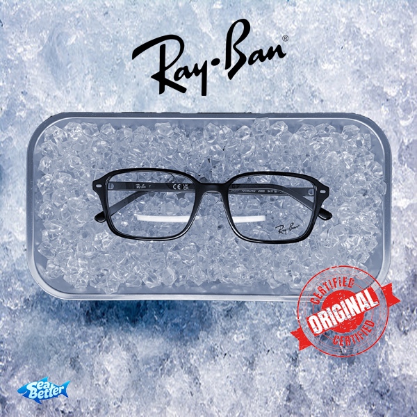 Frame Kacamata Rayban Original Raimond RB5431F 2000 Polished Black