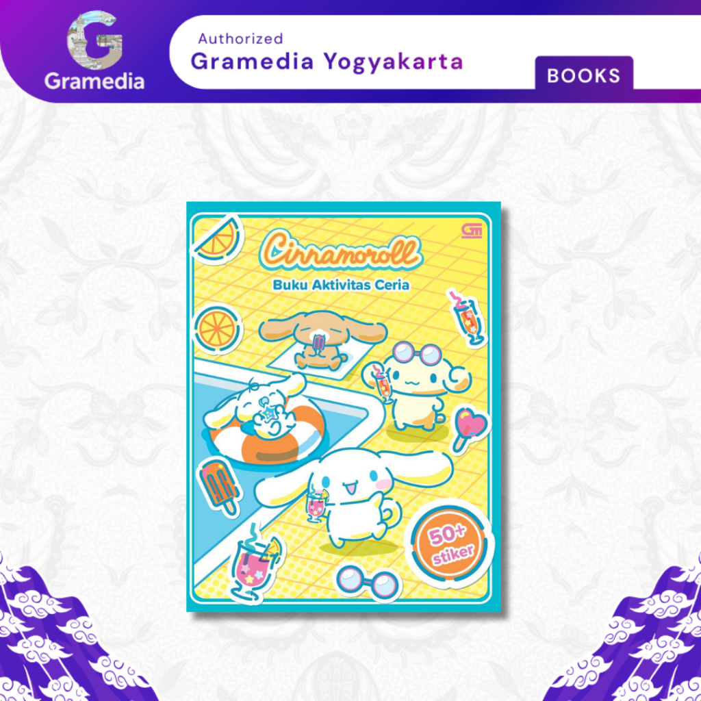 Gramedia Yogya - Cinnamoroll Buku Aktivitas Ceria