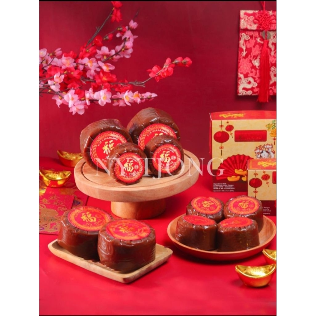 Kue Keranjang Ny. Tjong Halal / Kue Imlek / Dodol Cina / Kue Dodol Cina
