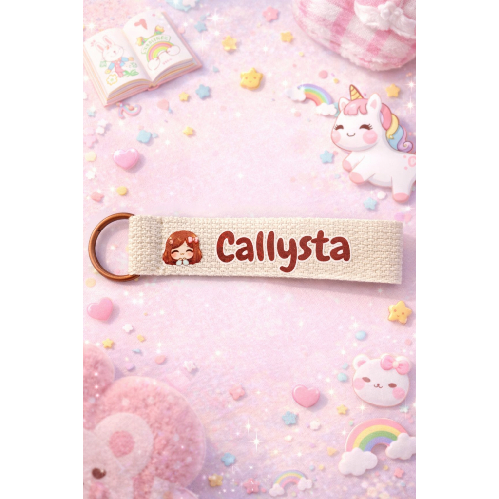 BC - Gantungan Tas Anak / Custom nama anak / Custom Bag Tag Anak / Luggage Tag / Souvenir Ultah Anak