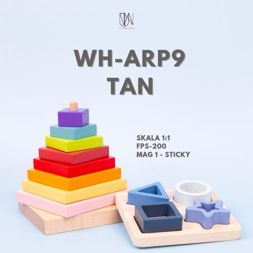 Mainan Anak WGB Latihan Motorik Anak WH-ARP9 TAN