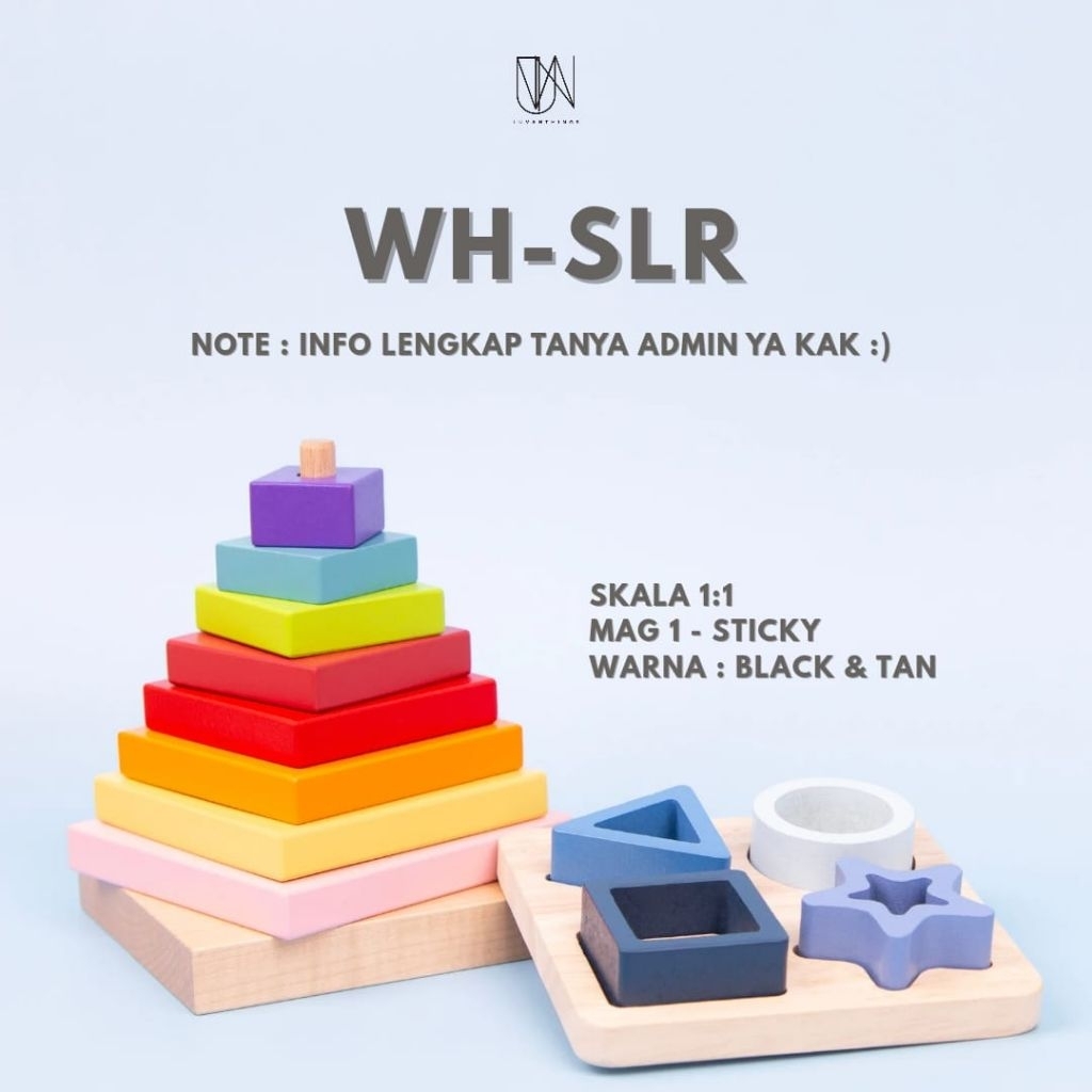 Luvanthings Mainan Pajangan Anak WGB Hobby WH-SLR Mainan Anak