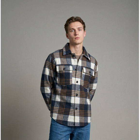Woodsman Flannel Over Shirt Jacket – Kemeja Jaket Kotak Premium Signature Vol. 1