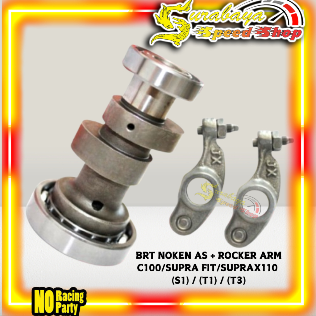 BRT Noken As Kem Roller Racing Honda C100 Supra Fit Legenda Astrea Grand Plus ROCKER ARM BRT SUPRA F