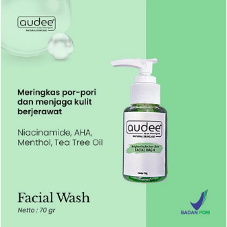 Facial Wash - Brightening For Acne Skin (70g) | Audee Acne Series