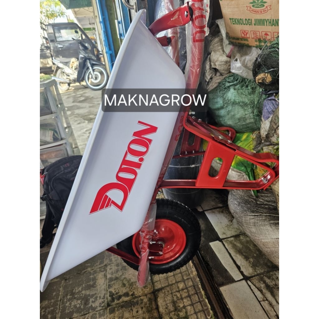 Gerobak Angkong DOT ON Sorong fiber Rakit dan non rakit