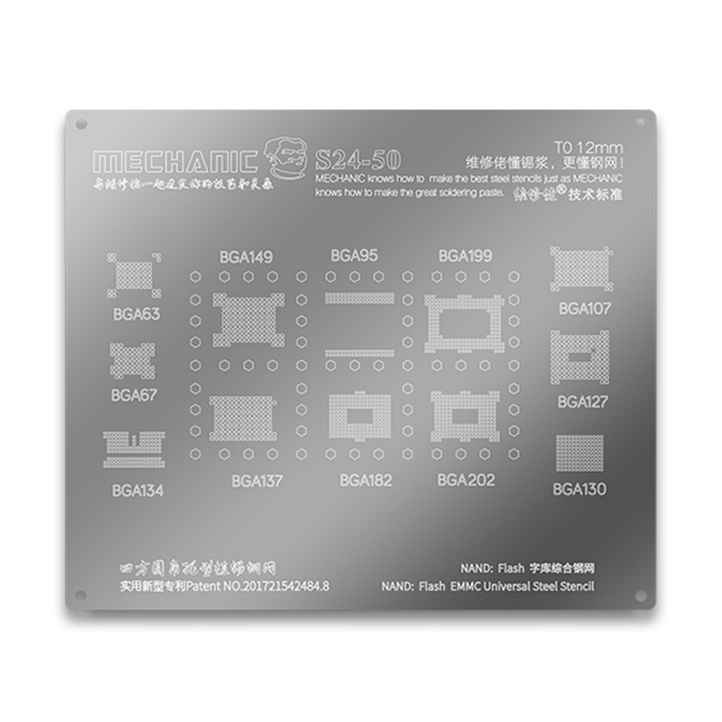 Cetakan IC Mechanic S24-50 NAND Flash